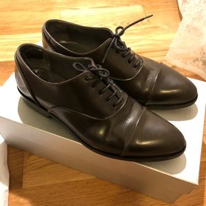 Robert Clergerie Brown Oxford Shoes
